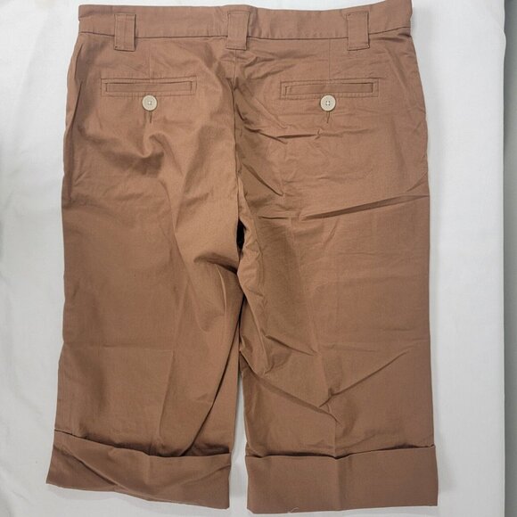 Lot of 2 Weatherproof Garment Company Women's Pants Brown Khaki Size 12 CAPRI - Picture 4 of 11